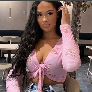 Butterfly Cropped top